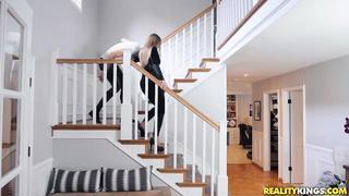 Sexting Hijinx Britney Amber & Gianna Dior Moms Lick Teens