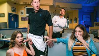 That Is One Awesome Tip Anya Olsen & Oliver Flynn Sneaky Sex