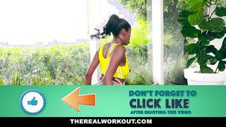 Going Hard In The Pink Ashley Aleigh The Real Workout HD