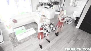 Cheer Tryouts with Mackenzie Moss and Nikki Peach in StepSiblingsCaught Aug 6, 2019