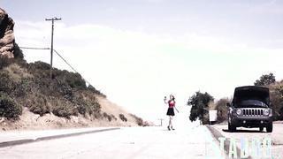 Fight Or Flight Frightened Woman Picked Up By Stranger Has To Make A Tough Choice Kristen Scott, Mike Mancini