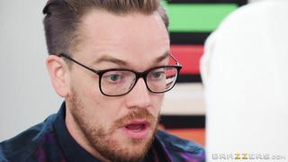 MILF Secretary Christie Stevens With Big Tits Cheating With Office Worker For Her Goals