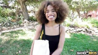 Curly Haired Teenie Cecila Lion With Perfect Sucking Skills Empty Cumload Of Logan Long Big Dick