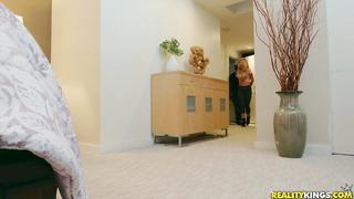 Haley Reed And Rachael Cavalli Getting Interracial Threesome Sex