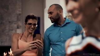 Juggy MILF Cory Chase Teaches Teeny Cheerleader Mackenzie Moss How To Sex