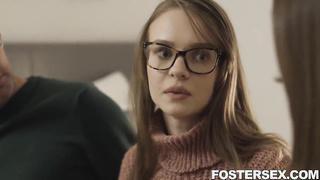 Foster Daughter Learns Not To Keep Secrets - Jessae Rosae and Havana Bleu - Foster Tapes Hd