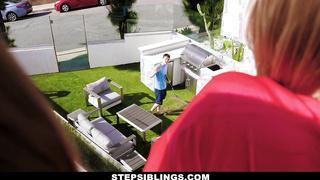 Dolly Leigh and Izzy Lush Dual Stepsister Seduction - StepSiblings