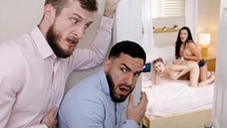 Brie Klein and Alice Visby  - Let's Swap To Solve This - Daughter Swap HD