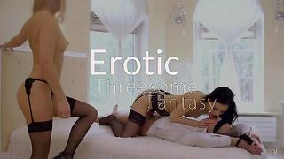 (Anie Darling, Cayla Lyons, Lutro) Erotic Threesome Fantasy (2017) - Nubile Films