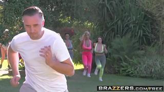 Bridgette B, Ava Addams, Angela White, Keiran Lee Chasing That Big D - Brazzers November 28, 2016