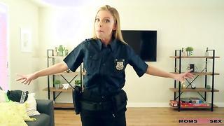 (Britney Amber, Ricky Spanish) My Step Mom Is A Cop (2020) - Moms Teach Sex