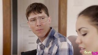 (Alina Lopez, Rion King) Studying Hard (2019) - Bratty Sis