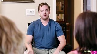 My Immature Step Brother (2020) with Lola Fae, Rachel Rivers and Kyle Mason - Bratty Sis