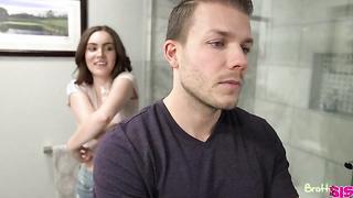 Sticky Stepsister (2021) with Freya Parker and Codey Steele - Bratty Sis