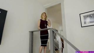 Caught by Mom (2018) with  Chloe Cherry, Justin Hunt - Step Siblings Caught