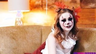 Redhead Step Sister Scarlet Skies Gets Rough Sex By Step Brother