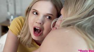 Back To School Sex Advice From Step Sister (2021) featuring Coco Lovelock, Percy Sires and Damon Dice - My Family Pies