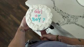 My Step Brothers Gender Reveal Party (2021) with Ashley Lane, Clara Trinity, Jane Wilde & Nathan Bronson - Detention Girls