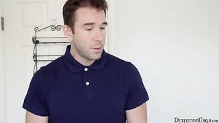 I Sucked Step Daddys Cock (2020) Lexi Lore, Will Pounder - Detention Girls