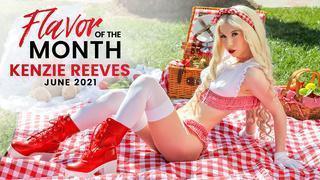 June 2021 Flavor Of The Month Kenzie Reeves (2021) with Kenzie Reeves and James Angel - Princess Cum
