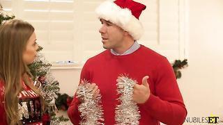 Nubile Lampoons Xxxmas Vacation (2019) featuring  Britney Amber, Emily Willis, Codey Steele & Will Pounder - Nubiles ET