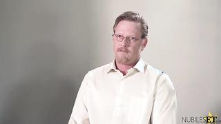 Her Strange Addiction Uncontrollable Orgasms (2019) featuring Rosalyn Sphinx & Lucas Frost - Nubiles ET