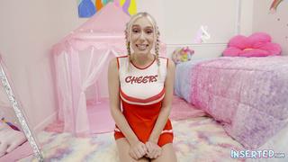 Kay Lovely Puts The Lotion On Her Skin - Inserted