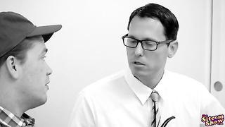 (Emily Willis, Kyle Mason) Leave It to Moms Beaver Birds and the Bees BW (2019) - That Sitcom Show