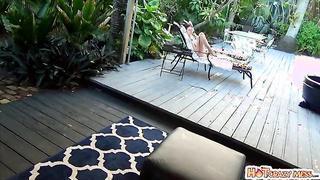 (Audrey Grace, Alex Adams) Behind Dads Back (II) (2018) - Hot Crazy Mess