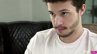 (Liz Jordan ,Apollo Banks) Draw Me Naked Stepbrother (2022) - Bratty Sis