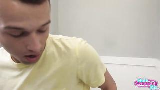 Leana Lovings, Violet Gems - Stepsis and Her Friend Decide to Play Nice (2022) - Cum Swapping Sis