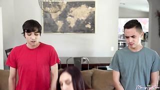 Stepmom Artemisia Loves Hot Workout (2022) - Moms Tight