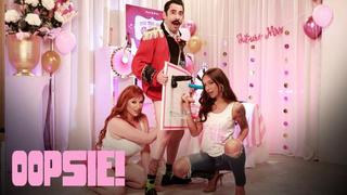 Pin The Sock On The Cock With Lauren Phillips & April Olsen - Oopsie