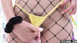 Newcomer Katrina Colts Strech Her Asshole With Intense Gaping And SHows Nice Ass To Pussy Fucking - True Anal