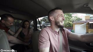 Catching a Ride (2021) - Mackenzie Mace, Brick Danger & Filthy Rich - Facials 4k