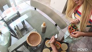 Thanksgiving Creampie (2018) - Kenzie Reeves & Ryan Driller - POVD