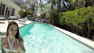 Summer Pool Sex (2018) featuring Ashly Anderson - POVD