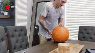 Pumpkin Fucking Stepbro (2021) starring Clara Trinity & Jayden Marcos - SpyFam