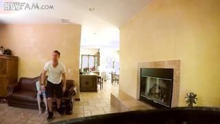 Stepbrother Wishes He Is Boyfriend (2017) with Hannah Hays & Seth Gamble - SpyFam