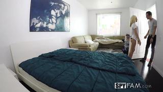 Step-Brother Gives Step-Sister Sex Tips (2017) starring Elsa Jean & Justin Hunt - Spy Fam