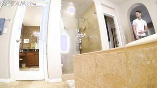 My Dick Is Bigger Than Dad's: Stepson Fucks Stepmom Christiana Cinn Fucks In Front Of Hidden Cam (2017) - Spy Fam