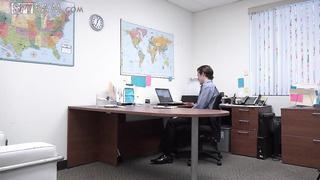 Step-Son Sexually Harassed By Blonde Step-Mom Cory Chase At Work (2017) - SpyFam