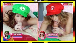 Doing It for the Views - Chanel Camryn and Mazy Myers - Sis Swap