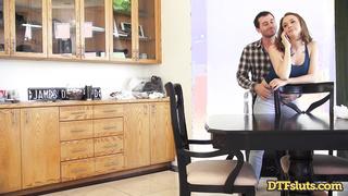 Chanel Preston Fucked Hard While on the Phone (2016) with Chanel Preston & James Deen - DTF Sluts