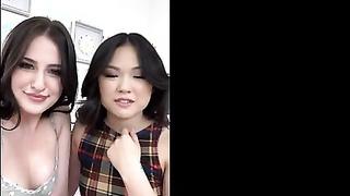 Cock Reaction (2023) - Aubree Valentine, Lulu Chu - My Family Pies