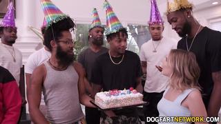 Interracial Blowbang Coco Lovelock - Dogfart (2022)