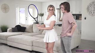 Stepmom Cory Chase Helps Me Sharpen Up My Game (2023) - Moms Teach Sex