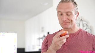 My Boyfriends Dad Shared His Wisdom and I Came (2023) - Xxlayna Marie and Rion King - My Family Pies