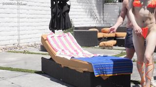 Pool Boy (2023) presenting Scarlett Hampton & Oliver Faze - Passion Hd Blonde XXX Creampie