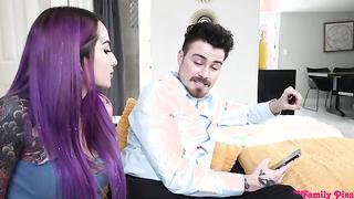 Stepdad Accepts My Apology - VValerica Steele & Logan Xander - My Family Pies (2023)